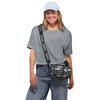 Las Vegas Raiders NFL Repeat Retro Print Nylon Crossbody Bag (PREORDER - SHIPS EARLY DECEMBER)