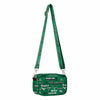 Philadelphia Eagles NFL Kelly Green Repeat Retro Print Nylon Crossbody Bag (PREORDER - SHIPS EARLY DECEMBER)
