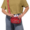 San Francisco 49ers NFL Repeat Retro Print Nylon Crossbody Bag (PREORDER - SHIPS EARLY DECEMBER)