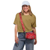 San Francisco 49ers NFL Repeat Retro Print Nylon Crossbody Bag (PREORDER - SHIPS EARLY DECEMBER)