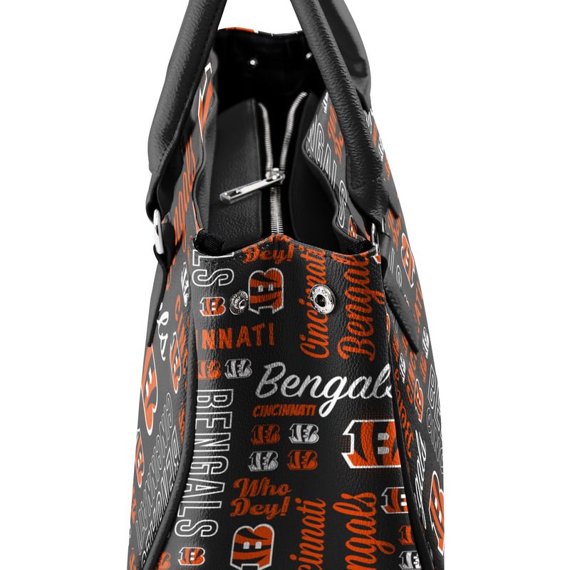 Cincinnati Bengals Purse/tote bag 10 X 12 X 4”