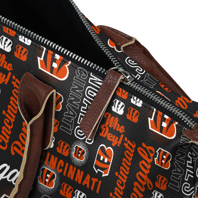 Cincinnati Bengals Spirited Style Printed Collection Purse