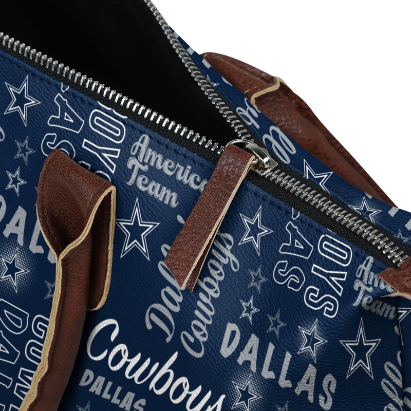 Dallas Cowboys NFL Printed Collection Foldover Tote Bag