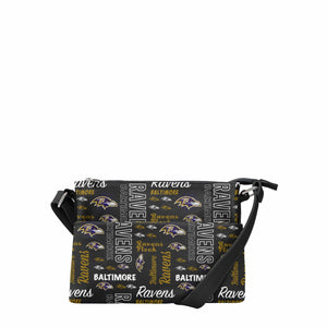 Baltimore Ravens NFL Spirited Style Printed Collection Foldover Tote Bag