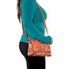 Miami Dolphins NFL Spirited Style Printed Collection Foldover Tote Bag