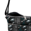 Philadelphia Eagles NFL Spirited Style Printed Collection Foldover Tote Bag