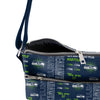 Seattle Seahawks NFL Spirited Style Printed Collection Foldover Tote Bag