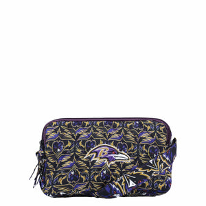 Baltimore Ravens NFL Quilted Crossbody Bag