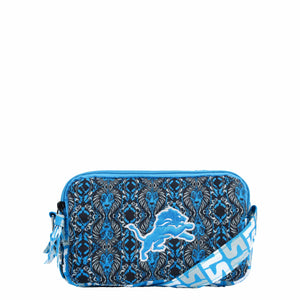 Detroit Lions NFL Quilted Crossbody Bag