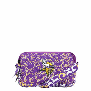 Minnesota Vikings NFL Quilted Crossbody Bag