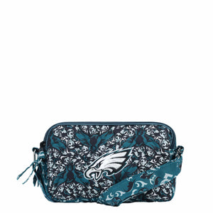 Philadelphia Eagles NFL Quilted Crossbody Bag