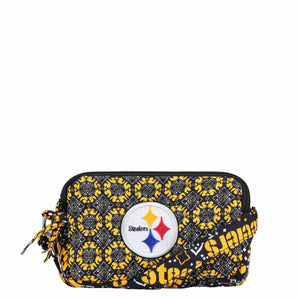 Pittsburgh Steelers NFL Quilted Crossbody Bag