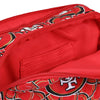 San Francisco 49ers NFL Quilted Crossbody Bag