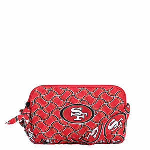 San Francisco 49ers NFL Quilted Crossbody Bag