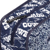 Dallas Cowboys NFL Quilted Printed Cosmetic Bag