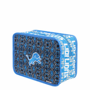 Detroit Lions NFL Quilted Printed Cosmetic Bag