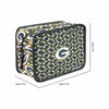 Green Bay Packers NFL Quilted Printed Cosmetic Bag