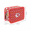 Kansas City Chiefs NFL Quilted Printed Cosmetic Bag