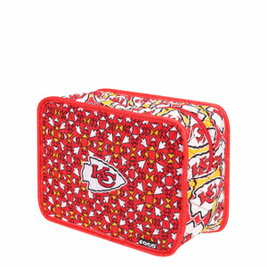 Kansas City Chiefs NFL Quilted Printed Cosmetic Bag