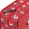 San Francisco 49ers NFL Quilted Printed Cosmetic Bag