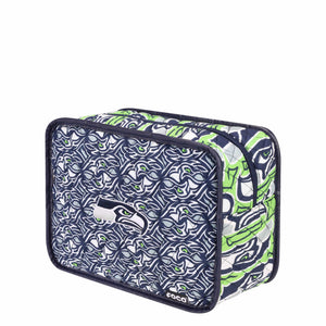 Seattle Seahawks NFL Quilted Printed Cosmetic Bag