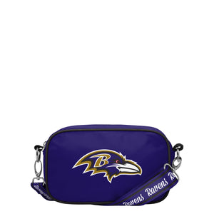 Baltimore Ravens NFL Team Logo Crossbody Bag