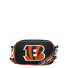 Cincinnati Bengals NFL Team Logo Crossbody Bag