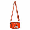 Cleveland Browns NFL Team Logo Crossbody Bag