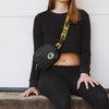 Green Bay Packers NFL Team Wordmark Crossbody Belt Bag