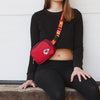 Kansas City Chiefs NFL Team Wordmark Crossbody Belt Bag