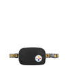 Pittsburgh Steelers NFL Team Wordmark Crossbody Belt Bag