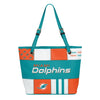 Miami Dolphins NFL Printed Collage Tote