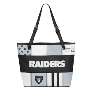 Las Vegas Raiders NFL Printed Collage Tote