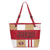 San Francisco 49ers NFL Printed Collage Tote