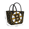 Boston Bruins NHL Big Logo Mini Print Tailgate Tote Bag (PREORDER - SHIPS LATE DECEMBER)