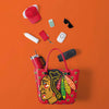 Chicago Blackhawks NHL Big Logo Mini Print Tailgate Tote Bag (PREORDER - SHIPS LATE DECEMBER)