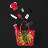 Chicago Blackhawks NHL Big Logo Mini Print Tailgate Tote Bag