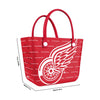 Detroit Red Wings NHL Big Logo Mini Print Tailgate Tote Bag