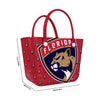 Florida Panthers NHL Big Logo Mini Print Tailgate Tote Bag