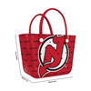 New Jersey Devils NHL Big Logo Mini Print Tailgate Tote Bag