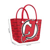 New Jersey Devils NHL Big Logo Mini Print Tailgate Tote Bag