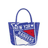 New York Rangers NHL Big Logo Mini Print Tailgate Tote Bag (PREORDER - SHIPS LATE DECEMBER)