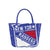 New York Rangers NHL Big Logo Mini Print Tailgate Tote Bag (PREORDER - SHIPS LATE DECEMBER)