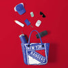 New York Rangers NHL Big Logo Mini Print Tailgate Tote Bag (PREORDER - SHIPS LATE DECEMBER)