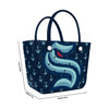 Seattle Kraken NHL Big Logo Mini Print Tailgate Tote Bag