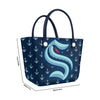 Seattle Kraken NHL Big Logo Mini Print Tailgate Tote Bag