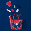 Washington Capitals NHL Big Logo Mini Print Tailgate Tote Bag