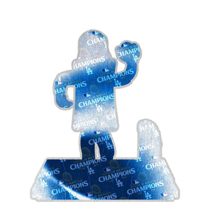 Los Angeles Dodgers MLB 2024 World Series Champions Dodger Dog 18 in Mascot Bobblehead