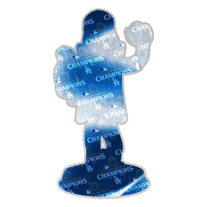 Los Angeles Dodgers MLB 2024 World Series Champions Dodger Dog 3 Ft Mascot Bobblehead