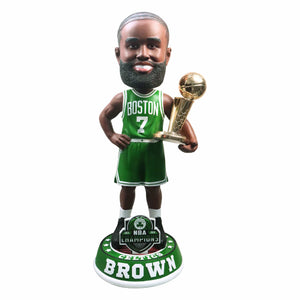 Boston Celtics 2024 NBA Champions 3 Ft Jaylen Brown MVP Bobblehead